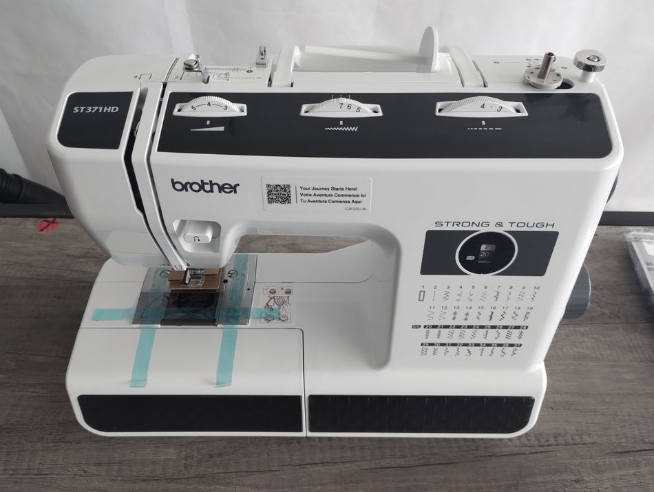 (ST371HD) Máquina de Coser Reforzada Mecánica Brother 37 Puntadas REACONDICIONADO Serie J64356-C5P270130