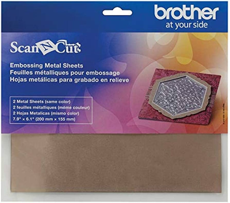(CAEBSBMS1) Láminas de Metal para Repujado Color Bronce