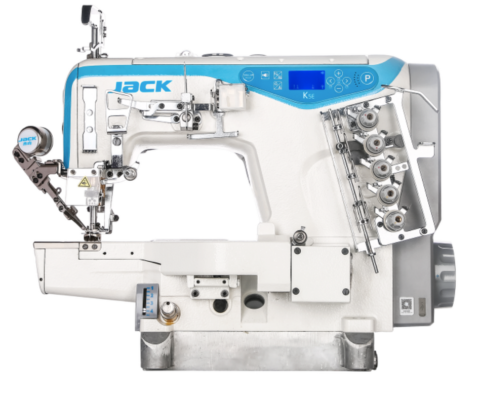 (K5E-UT-01GBX364/Z) Máquina Cover Cama Cilíndrica con Corte de Hilo  Automático Jack