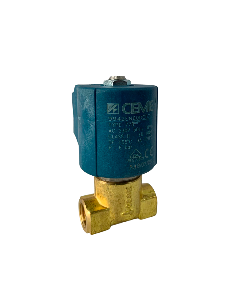 (BAT-G00279+) Electroválvula Completa 1/4" 220V Saturno Max