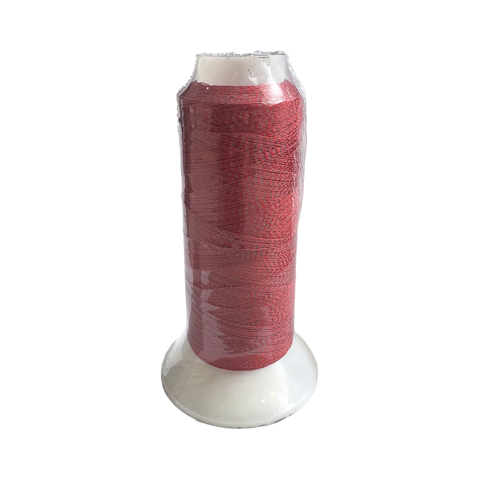 (HREB-R102) Hilo Reflejante Rojo para Bordado 1,000m