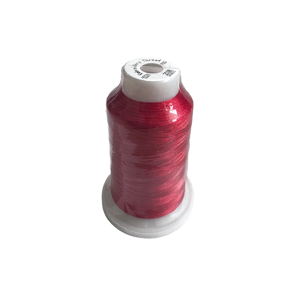 (MB2538) Hilo Rojo para Microbordado 1,500m