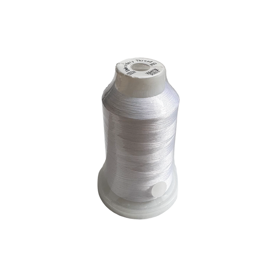 (MBWHITE) Hilo Blanco para Microbordado 1,500m