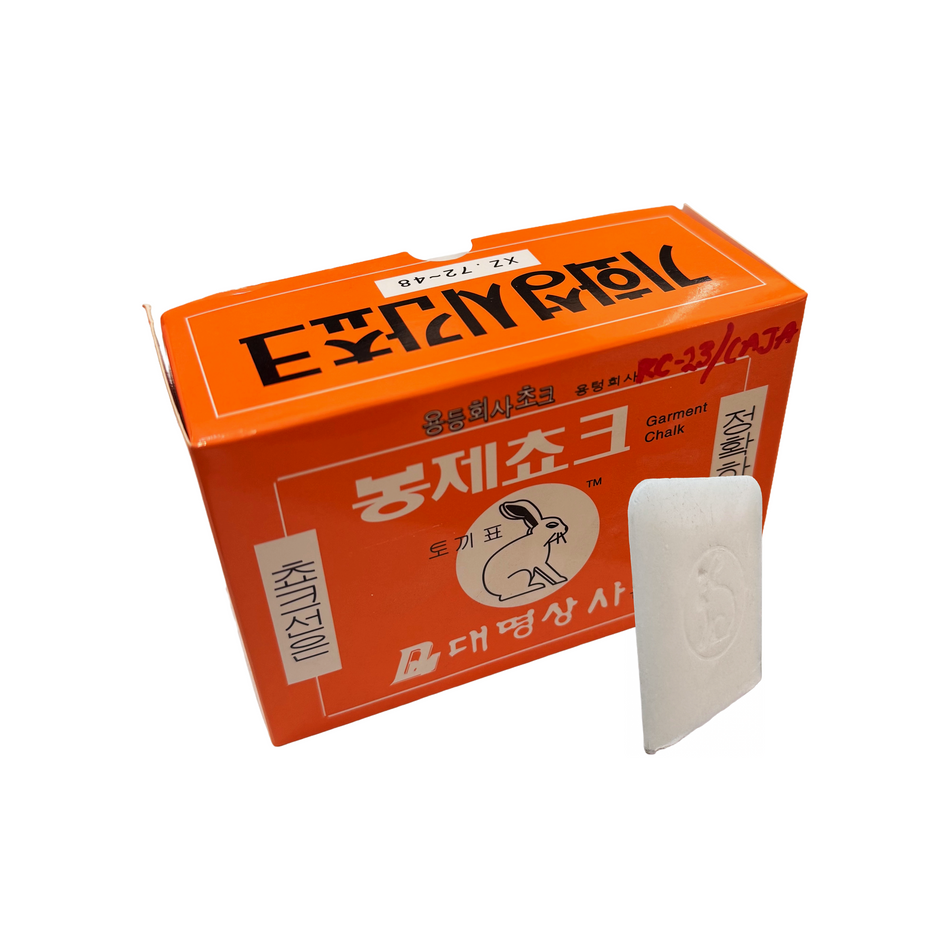 (RC-23/CAJA) Caja de Gredas de Jabón Blancas 50 Piezas