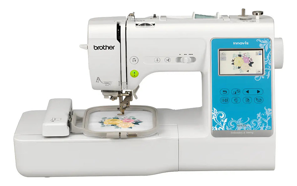 Máquina De Coser Y Bordar Digitalizada Brother Nv970l 10x10